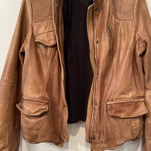 Tan Leather Jacket